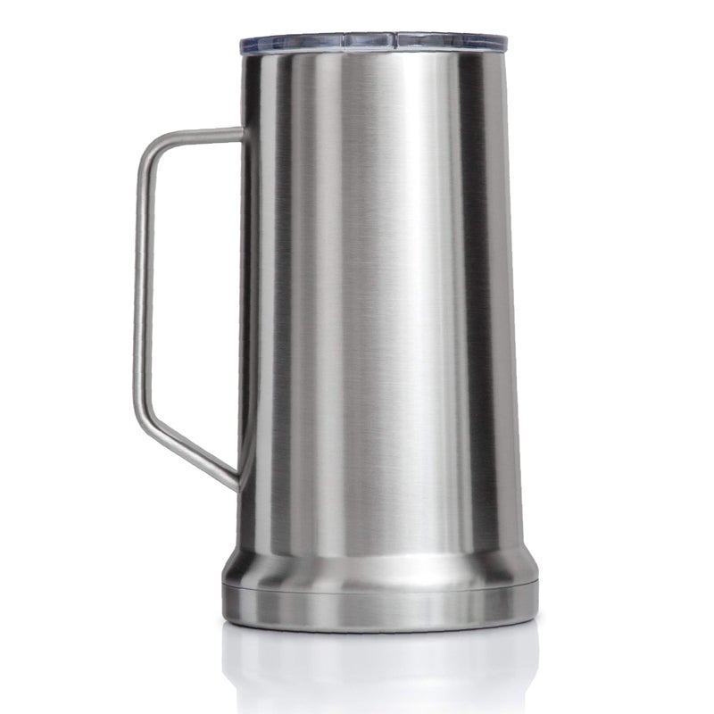 XPAC 22 Ounce Beer Stein with Lid and Handle, Stainless Steel, Vacuum Insulated Stein For Hot Or Cold Beverages - Image 2